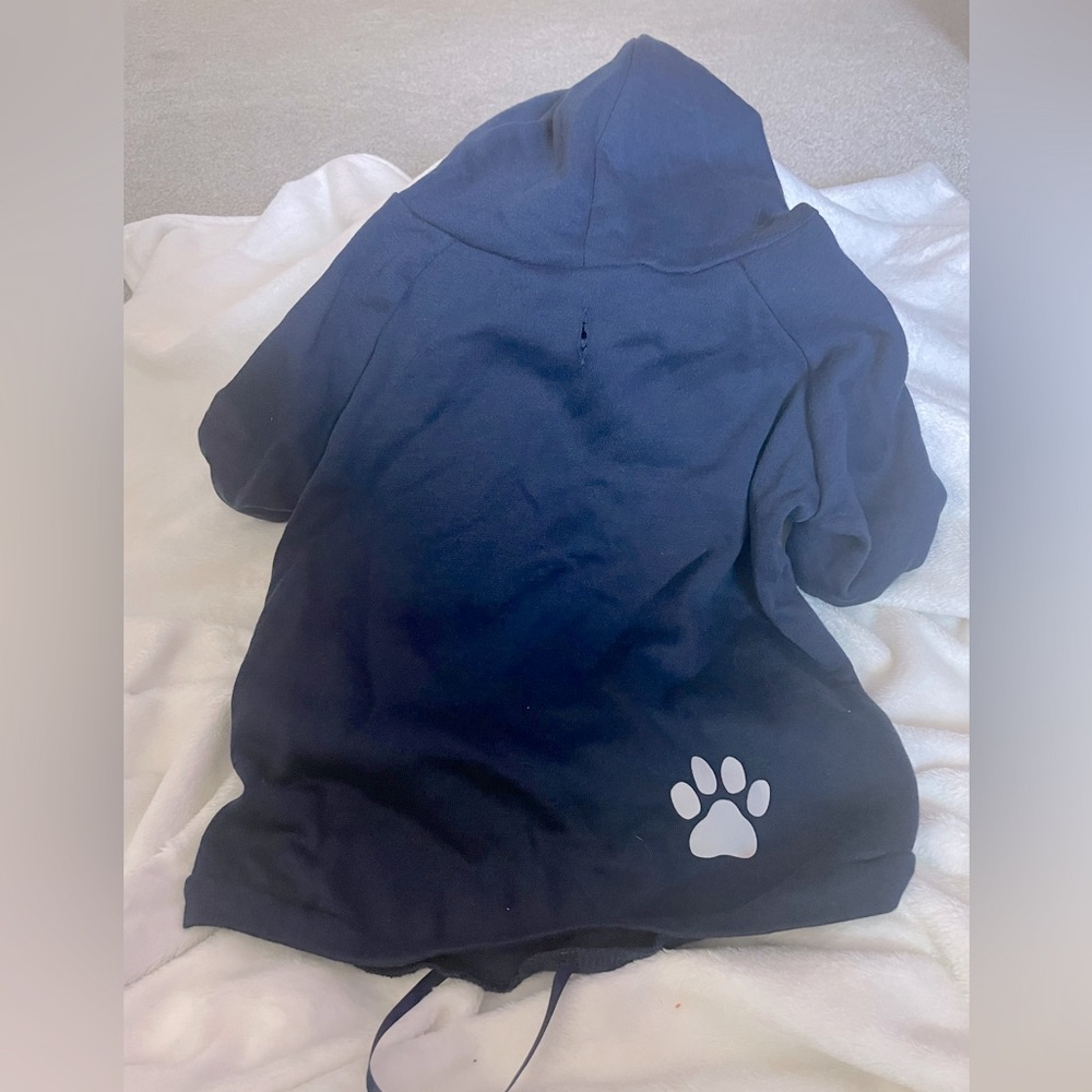 Top Paw L Dog Hoodie New!!
